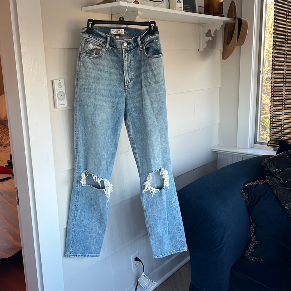 Curve Love 90s Ultra High Rise Straight Jeans